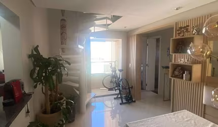 APARTAMENTO COBERTURA DUPLEX  2 DORM 1 SUITE 2 VAGAS LAZER COMPLETO