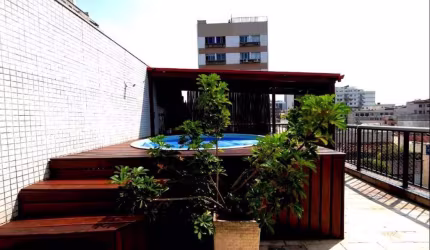 Cobertura com 3 dormitórios à venda, 186 m² por R$ 899.000,00 - Tijuca - Rio de Janeiro/RJ