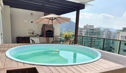 Cobertura com 2 dormitórios à venda, 126 m² por R$ 920.000 - Jacarepaguá - Rio de Janeiro/RJ