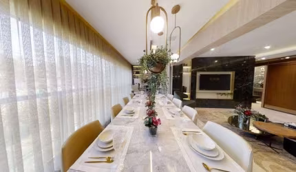 Apartamento Campo Belo 3 suítes Terraço Gourmet 2 vagas e lazer completo
