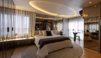 Apartamento no Brooklin 3 suítes 2 vagas determinadas Terraço Gourmet