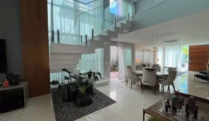 Vendo Casa no Alphaville 2 com 4 suítes e 3 closets - Paralela.