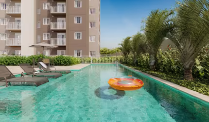 1 e 2 DORMITORIOS  COM OPÇÃO SACADA E VAGA      LAZER DE CLUB,   DENTRO DO MINHA CASA MINHA VIDA