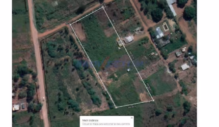 Chácara / sítio à venda na Estrada da Servidão Marginal, 1, Jardim Samambaia, Campinas, 6850 m2 por R$ 450.000