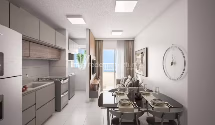 Apartamento com 2 quartos à venda na Rua Manoel de Aquino Pereira, 337, Jardim Yeda, Campinas, 41 m2 por R$ 229.990