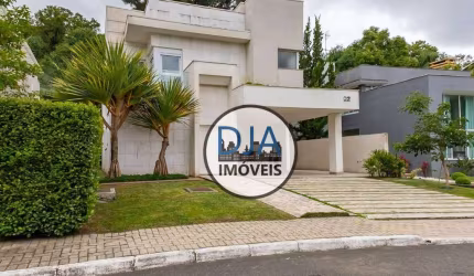 Casa de alto padrão mobiliada com 4 suítes, 393m² R$4.400.000-Pineville-Pinhais/PR