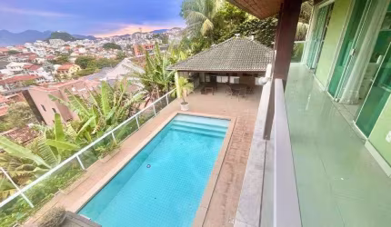 Casa à venda em Rio de Janeiro, Jacarepaguá, com 4 suítes, com 650 m², Eldorado