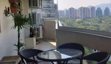 Apartamento à venda em Rio de Janeiro, Barra da Tijuca, com 3 quartos, com 124 m²