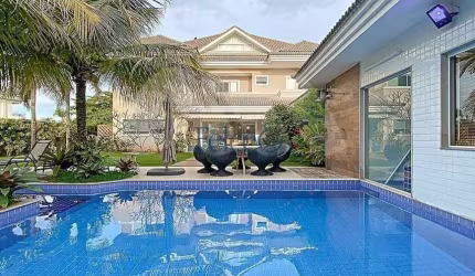 Casa à venda e para alugar em Rio de Janeiro, Barra da Tijuca, com 5 suítes, com 1200 m²
