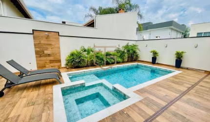 Casa à venda em Hortolândia, Jardim Green Park Residence, com 3 suítes, com 234 m²