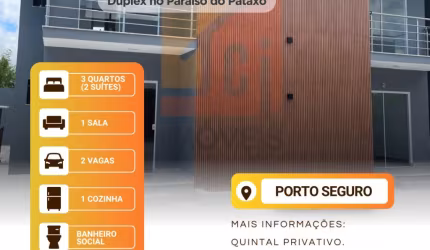 Duplex no bairro Paraíso do Pataxó, Porto Seguro/BA