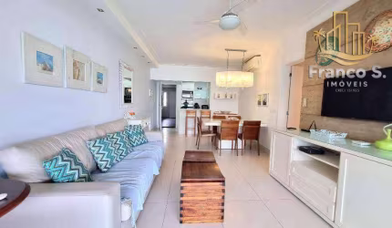 Apartamento com 3 dormitórios para alugar, 128 m² por R$ 3.500/dia - Riviera - Módulo 8 - Bertioga/SP