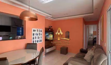 Apartamento com 3 dormitórios à venda, 72 m² - Jardim Maria Helena - Barueri/SP