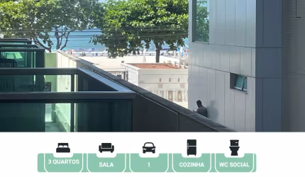 Aluguel Anual  Apartamento  mobiliado com 3 dormitórios em Balneário Camboriú