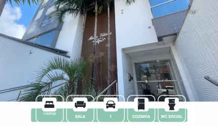 Aluguel Anual Apartamento com 2 suítes no bairro Tabuleiro – Camboriú.  Com ótima vista