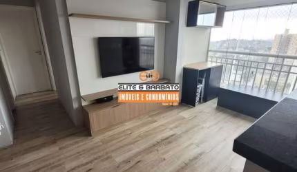 Apartamento com 2 quartos, 1 suíte e varanda com fechamento em vidro em Diadema!