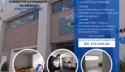 EXCELENTE APARTAMENTO NO CENTRO DE ITAJUBÁ