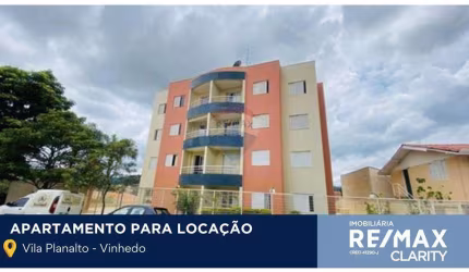 Aluga-se apartamento 2 dormitórios com suíte - Centro - Vinhedo