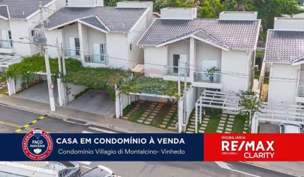 Casa a Venda Villagio di Montalcino - 112m2 - Vinhedo SP
