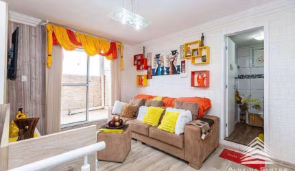 Cobertura com 3 dormitórios à venda, 124 m² por R$ 510.000,00 - Novo Mundo - Curitiba/PR