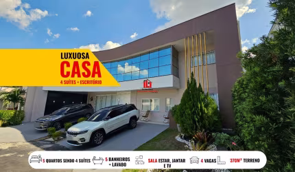 Forest Hill, Duplex Espetacular com 4 suítes, 443m², Piscina com cascata, Espaço Edícula, Varanda