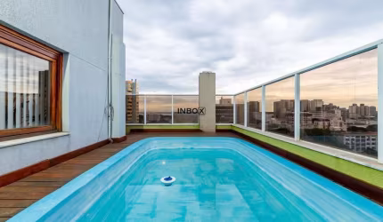 Cobertura com 4 quartos para alugar na Avenida Ganzo, 677, Menino Deus, Porto Alegre, 262 m2 por R$ 6.600