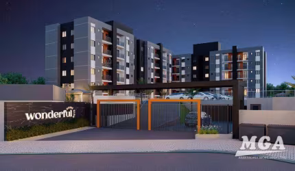 Apartamento com 2 dormitórios à venda por R$ 313.013,53 - Wonderful Home Club - Foz do Iguaçu/PR