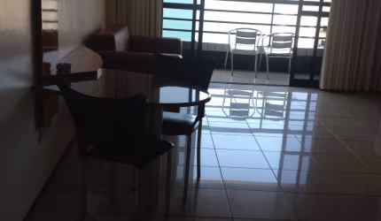 FLAT 42m COM VARANDA VISTA MAR ANDAR ALTO EM MEIRELES 