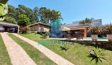 Condomínio Palos Verdes - Casa Alto Padrão com 4 suítes, escritório, gourmet, piscina, 90% Térrea!