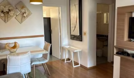 Apartamento térreo mobiliado em ótima localização, na Vila Suissa, em Mogi das Cruzes - SP.