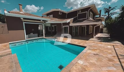 Casa em condomínio fechado com 4 quartos para alugar na Rua Sabiú, 48, Loteamento Alphaville Campinas, Campinas, 600 m2 por R$ 13.000