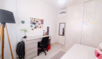 Apartamento semi mobiliado 2 quartos com suíte, em  Florianópolis, Sc