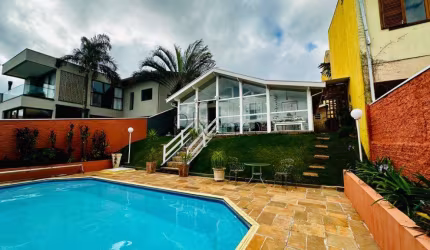 Casa à venda em Campinas, Loteamento Caminhos de São Conrado (Sousas), com 3 quartos, com 202 m²