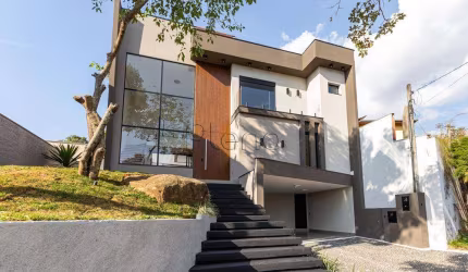 Sobrado à venda em Campinas, Loteamento Caminhos de São Conrado (Sousas), com 3 suítes, com 215 m²