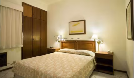 Flat à venda e para locação em Campinas, Centro, com 1 quarto no Hotel Residence Park Tower.