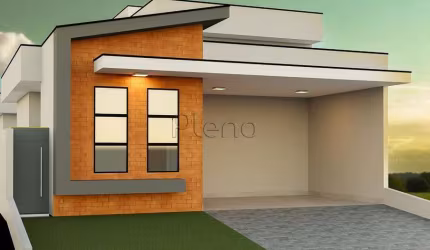 Casa à venda em Paulínia, Parque Brasil 500, com 3 suítes, com 163.51 m², Residencial Club Portinari