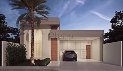 Casa à venda em Hortolândia, Jardim Golden Park Residence, com 3 suítes, com 140 m², Golden Park