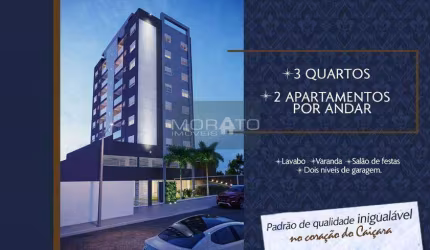 Excelente Cobertura no Caiçara com acabamento de luxo, sendo apenas 02 unidades por andar!