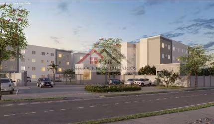 Apartamento para Venda em Várzea Grande, Nova Várzea Grande, 2 dormitórios, 1 banheiro, 1 vaga