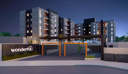 Apartamento para Venda em Foz do Iguaçu, Residencial Wonderful Home Club, 2 dormitórios, 1 banheiro, 1 vaga