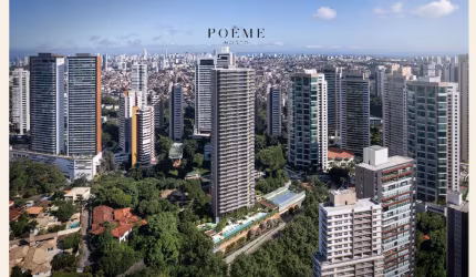 Apartamento para venda com 3 e 4 suítes no Poeme Horto Florestal, 173 e 203 m²