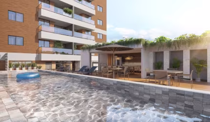 Apartamento a venda com 2/4 com Varanda Gourmet no Like Garibaldi