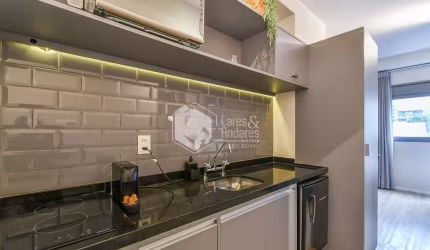 Flat para venda com 1 quarto, sendo 1 suíte, 27m²