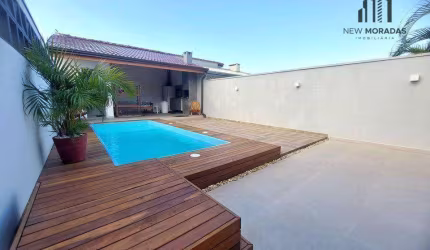 Oportunidade!! Casa 2 dormitórios com piscina, churrasqueira à venda - Guaratuba