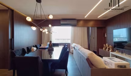 Oportunidade, Apartamento Mobiliado, 2 quartos, 2 vagas, à venda, 89 m² - São José dos Pinhais