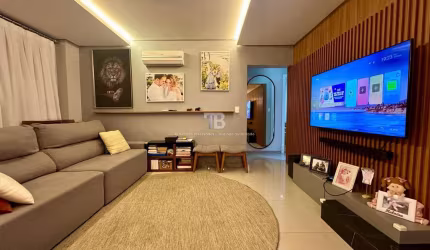 Belíssimo Apartamento 01 Suíte + 02 Dormitório com Terraço e 3 Vagas de Garagem