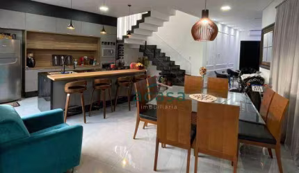 Sobrado com 3 suítes à venda, 196 m² por R$ 1.690.000 - Condomínio Paysage Felicitá - Cascavel/PR
