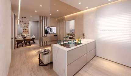 Apartamento Garden com 1 suíte e 1 dormitório à venda por R$ 916.949 - Centro - Cascavel/PR