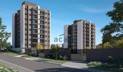 Apartamento com 1 suíte 1 dormitório à venda por R$ 343.670 - Neva - Cascavel/PR