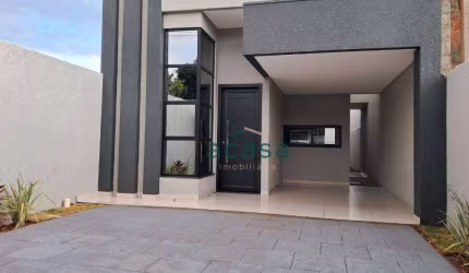 Casa com 3 dormitórios à venda, 107 m² por R$ 630.000,00 - Coqueiral - Cascavel/PR